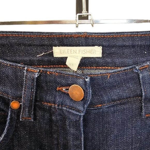 Eileen  Fisher Womens Ankle Jeans Size XS - Picture 3 of 4